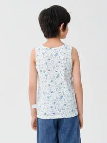 Balabala Children's Tank Top Sleeveless Strap Boys Girls Sleepwear Pack Of Two