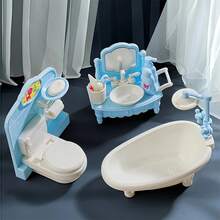 Accesorios en miniatura para casa de muñecas, set de muebles para casa de muñecas de múltiples piezas, regalos pequeños multiescenario, regalo DIY para niños y niñas, juguetes de casita, regalos de cumpleaños - forma - Ver 7