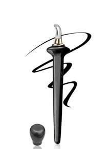 1pc Silicone Eyeliner Brush Set, Easy Grip Comfortable Handle With Finger Stabilizer And Soft, Flexible Tip, Reusable Eyeliner Applicator. Suitable For Stage Makeup, Bridal Styling Or Casual Weekend, Any Occasion Eye Makeup