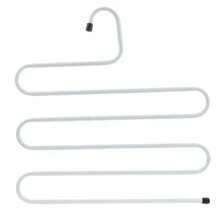 Stainless Steel Multifunctional Magic S-Type Multi-Layer Pants Rack Pants Hanger Wardrobe Organizing Rack Pants Hanger With