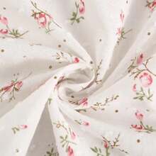 One Piece Of Floral Jacquard Fabric, Chiffon Fabric, Soft And Comfortable, Designer Diy Fabric