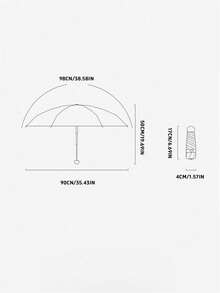 1把超轻胶囊迷你折叠伞，晴雨皆宜，夏季降温，适合海滩、旅行、春夏之选、伴娘礼物、房间、卧室装饰、海滩、旅行、男女皆宜、度假可爱小物、母亲节礼物、卧室装饰、花园、厨房装饰、夏季、海滩、旅行必备、房间装饰、软萌、毕业季 - 彩色 - 查看 5