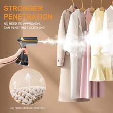 1pc Handheld Garment Steamer, Small Lightweight Home Iron, Steam Iron Wrinkle Remover, Clothes Ironing Tool - Multicolor - View 6