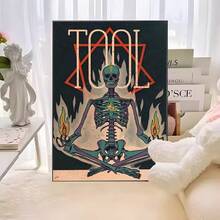 1 件乐队经典电影海报精美客厅酒吧装饰房间墙壁装饰无框 - 彩色 - 查看 21