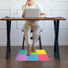 Washable Silicone Bath Mat, Non-Slip - Perfect For Shower Room And Bathroom Accessories, Bathroom Decorations, Kitchen Area Pad, Bedroom, Bathroom Accessories, Silicone Bedroom Floor Mat, Living Room, Dormitory - Multicolor - View 10