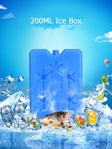 2pcs/3pcs,4/Pcs Ice Pack, Suitable For Lunch Boxes - Reusable Ultra-Thin Freezer Packs - Long-Lasting Refrigerated Packs, Ice Cube, Used For Refrigeration To Keep Food Fresh And Cool In Lunch Boxes And Breast Milk Bags - Multicolor - View 3