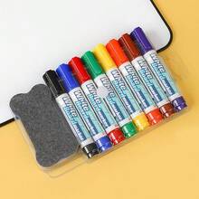 Large-Capacity Whiteboard Markers For Children Washable Water-Based Markers Washable Drawing Board Pens Doodle Coloured Pen Set,Back To School - Multicolor - View 4