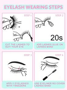 6 Pairs False Eyelashes Cat Eye Eyelashes Fox Eye Lashes End Eye Elongated Fake Lashes Faux Mink Lashes Natural Look Eyelashes Short Lash Extension Makeup