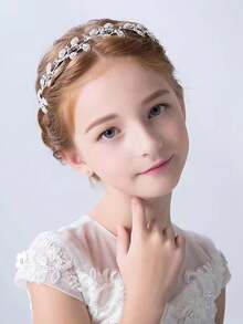 1 件女孩/青年时尚公主水晶发带 - 彩色 - 查看 4