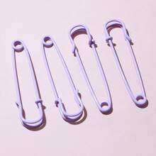 6枚 50x13mm 安全别针 胸针 金属缝纫别针 缝纫衣夹 适用于标签 DIY工艺品 珠宝制作配件 - brooch pins accessories - 查看 16