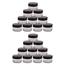 10/20pcs Transparent Plastic Bottles, Mini Cosmetic Jars Containers, Suitable For Nail Art, Jewelry, Powder Storage, Lip Balm - Multicolor - View 12