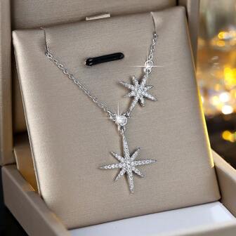 1 st dammode minimalistiskt halsband med unik design och mångsidigt