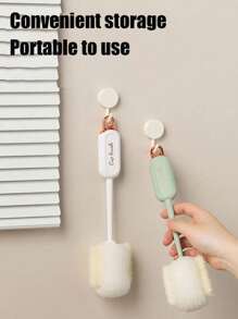 1-Piece Set Of No-Hole Colorful Hooks/Clothes Hangers - Cute And Strong Adhesive Hooks - Wall Mountable Sticky Hooks - Solid Color Round Mini Hooks