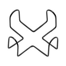 6/2/1 pieza Soporte de hierro para posavasos de cerámica Juego de organizador de almacenamiento de posavasos de 4/6 piezas - Adecuado para decoración y colección del hogar