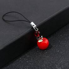 Mặt dây chuyền túi hình quả táo đỏ tình yêu và không gian sâu thẳm thời trang dây đeo điện thoại di động hình trái cây dễ thương cho nam và nữ phụ kiện tiệc tùng quà tặng tốt nhất cho bạn bè và gia đình, móc khóa cặp đôi, mặt dây chuyền túi xách, dây đeo điện thoại di động, mặt dây chuyền túi hoa hồng đỏ quạ đen hạt thời trang dây đeo điện thoại di động hình động vật dễ thương - Nhiều màu - Xem 7