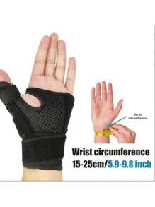 1 Stück Handgelenk-Daumen-Bandage - passt für linke oder rechte Hand - universelle Größe, geeignet für Männer und Frauen, Daumenunterstützung für Hand oder Finger