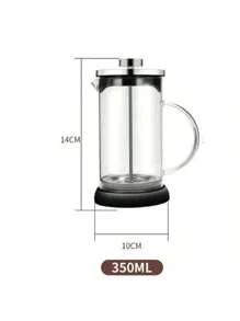 1 Stück 350ML/600ML/800ML/1000ML Französische Presse Kaffee Kolben Set aus Edelstahl, Kaltbrüh Kaffee Zubereiter Presse Topf, Haushalts Milchaufschäumer, elegantes Design, Edelstahl Set Kaltbrüh Kaffee Zubereiter Presse Topf, Haushalts Milchaufschäumer, elegantes Design, Edelstahl Set Kaltbrüh Kaffee Zubereiter Presse Topf, Haushalts Milchaufschäumer, elegantes Design, Schulanfang