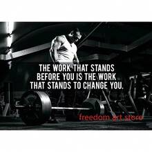 1 件/3 件墙壁艺术海报可选框架健身房激发肌肉、男性健身、力量、杠铃艺术海报帆布画墙壁印刷画适合家庭健身房装饰 - 彩色 - 查看 13