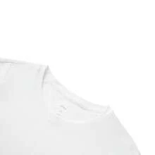 Li-Ning 女款快乾反光 T-shirt ATSW146，透氣涼爽跑步健身上衣 - 白/藍/凝結紫/盈粉色滿底印 - 查看 3