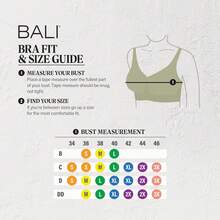 Women's Comfort Revolution Wireless Bra, ComfortFlex Fit Full-Coverage Bra - In the Navy Dot - View 9