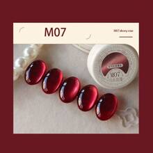 PERFEKTE FARBE Katzenaugen Gel Nagellack, 58 Farben, Weihnachts-Vampir-Katzenaugen Glitzer Gel Lack Set Rot Gold Glasperle Keramik Magnetischer Gel Lack Set, Kristall Schimmer Braun Gold Farben Nagel Gel Soak Off LED Nail Art Maniküre Salon DIY Geschenke