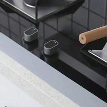 1 件 63 厘米/24.8 英寸硅胶耐高温厨房缝隙条、硅胶炉灶缝隙盖、炉灶台面硅胶缝隙盖、耐热烤箱缝隙填充物密封炉灶与台面之间的缝隙，易于清洁