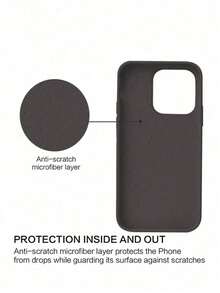 2 毫米加厚丝滑硅胶精密切割镜片全覆盖保护壳超薄柔软超细纤维衬里防震手机壳适用于 Apple 17/16/15/14/13 Pro Max X XR、Galaxy S25/S24/S23 Ultra Plus、华为、小米、Redmi Note、OPPO、Vivo、Honor 系列。 - 黑色 - 查看 9