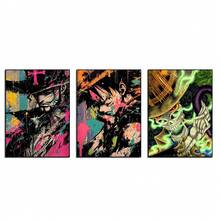 Set Of 1/3/6 Pcs Popular Wall Art One Piece - ZORO,CHOPPER, BROOK , Anime Poster Wall Posters Prints Of Anime Artworks ( Unframed)