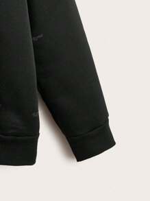 INAWLY Sudadera con cremallera y bolsillo delantero con cordón, tops de manga larga