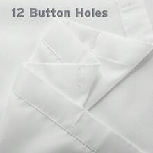 New Titanker Fabric Shower Curtain Liner Washable, 72 X 78 Inches, White Shower Liner Fabric With 2 Magnets, Polyester Long Bathroom Shower Curtain Liner Waterproof Soft Lightweight, White - 白色 72 英吋寬 x 78 英吋長(1 包) - 查看 5
