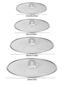 1 件不锈钢防溅网防油煎炸保护罩，厨房烹饪配件