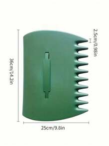 2pcs Leaf Scoops Hand Rakes - Large Plastic Garden Grabbers For Picking Up Leaves, Grass Clippings, Debris - Durable Gardening Hand Tools Set