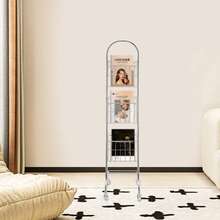 eusmeyusnt Magazine Rack - כסף - ראה 4