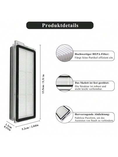 Replacement Parts Roborock QV 35A/QV 35S/QR 598/QR 798 Stofzuiger Cleaner Accessories Main Brush Hepa Filters Side Mop Pads Dust Bags view 4