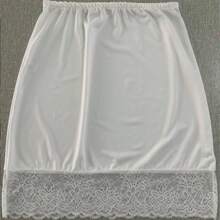 European And American Style Lace Slip Skirt, A-Line Skirt, Women Underskirt
