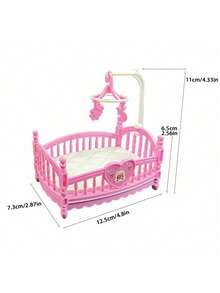 娃娃配件 公主床挂头铃玩具（随机配件） 迷你家具（适合11cm娃娃） 娃娃屋配件 小摆件 微型场景玩具,房间装饰 - 彩色 - 查看 10