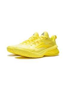 Li-Ning Basketball Shoes POWER XI Low-Top Men's ShoesOfficial AuthenticityPractical For Matches LightweightHigh Reboundand Durable Men's Athletic Shoes ABAU055 - Bright Yellow - View 3