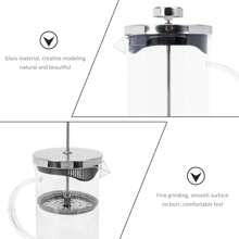 1 Stück 350ML/600ML/800ML/1000ML Französische Presse Kaffee Kolben Set aus Edelstahl, Kaltbrüh Kaffee Zubereiter Presse Topf, Haushalts Milchaufschäumer, elegantes Design, Edelstahl Set Kaltbrüh Kaffee Zubereiter Presse Topf, Haushalts Milchaufschäumer, elegantes Design, Edelstahl Set Kaltbrüh Kaffee Zubereiter Presse Topf, Haushalts Milchaufschäumer, elegantes Design, Schulanfang