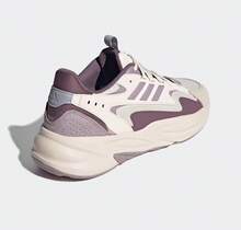 Adidas OZWAVE男女厚底運動耐磨老爹鞋 - 紫色 - 查看 4