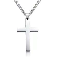 1 buc colier cu pandantiv cruce la modă pentru bărbați - cadou perfect de purtare zilnică pentru iubit, prezintă farmecul personalizat și îmbunătățește stilul! Cadou de Ziua Tatălui, școală, accesorii de Halloween, punk