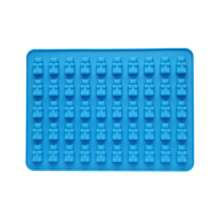 Silicone Gummy Bear Candy Mold, Non Stick Chocolate Gummy Candy Mold, Used For Gummy Chocolate Jelly Cookies With 7 Colors Of Teddy Bear Shaped Mini Silicone Molds