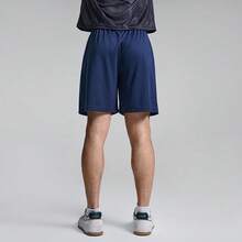 Under Armour 2026 夏季新款男女通用足球训练运动健身透气短裤 - 藏蓝色 - 查看 6