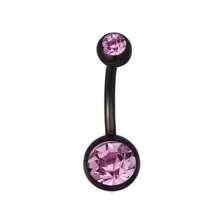 1/7/10pcs Stainless Steel 14G Low-Allergy Navel Rings, Unisex Body Piercing Jewelry