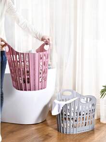1/2-częściowy, nowoczesny, składany kosz na pranie – przenośny, montowany na ścianie, wyjmowany, wielofunkcyjny, oszczędzający miejsce organizer na brudne ubrania, dwa rozmiary do wyboru, wytrzymały, kwadratowy kosz na pranie z polipropylenu, przechowywanie w domu i łazience, składany kosz na pranie.