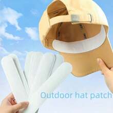 1 Pieces Of Disposable Adjustable Sweat-Absorbing Stickers For Baseball And Golf Caps, Non-Woven Polyester Protective Stickers