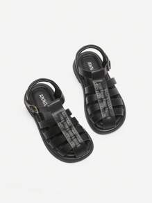 Annil Zapatos para niños, sandalias deportivas para niñas, zapatos de princesa para primavera y verano, zapatos romanos de suela blanda para uso exterior