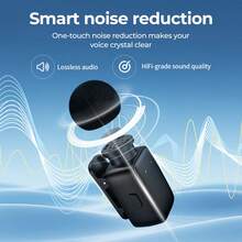 HITOZON Plug-And-Play Professional Wireless Lavalier Microphone, Equipped With Innovative AI Voice Changer And Smart Noise Cancellation Features - Includes Portable Charging Case - Compatible With Smartphones, Computers, Cameras - Ideal For Content Creation, Live Streaming, Podcasting And More - One Size - View 8