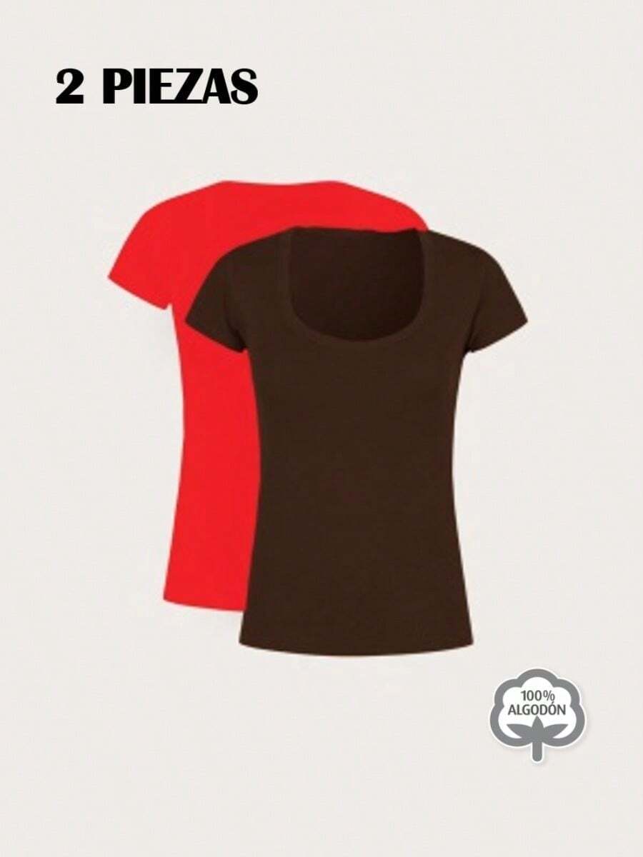 Women T-Shirts - Mocha Brown - View 1