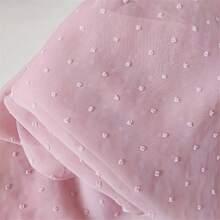 A Multi-Color Polka Dot Chiffon Fabric, Lace Fabric, Diy Sewing Fabric, The Perfect Choice For Sewing Handicrafts