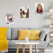 New 14x19 Picture Frame Black For Poster Photo Picture, Horizontal And Vertical Formats For Wall Hanging, 14 X 19 Wall Gallery Poster Photo Frame  Shatter Ristant Plexiglass,Rustic - Rustic White 14x19 inch - View 5